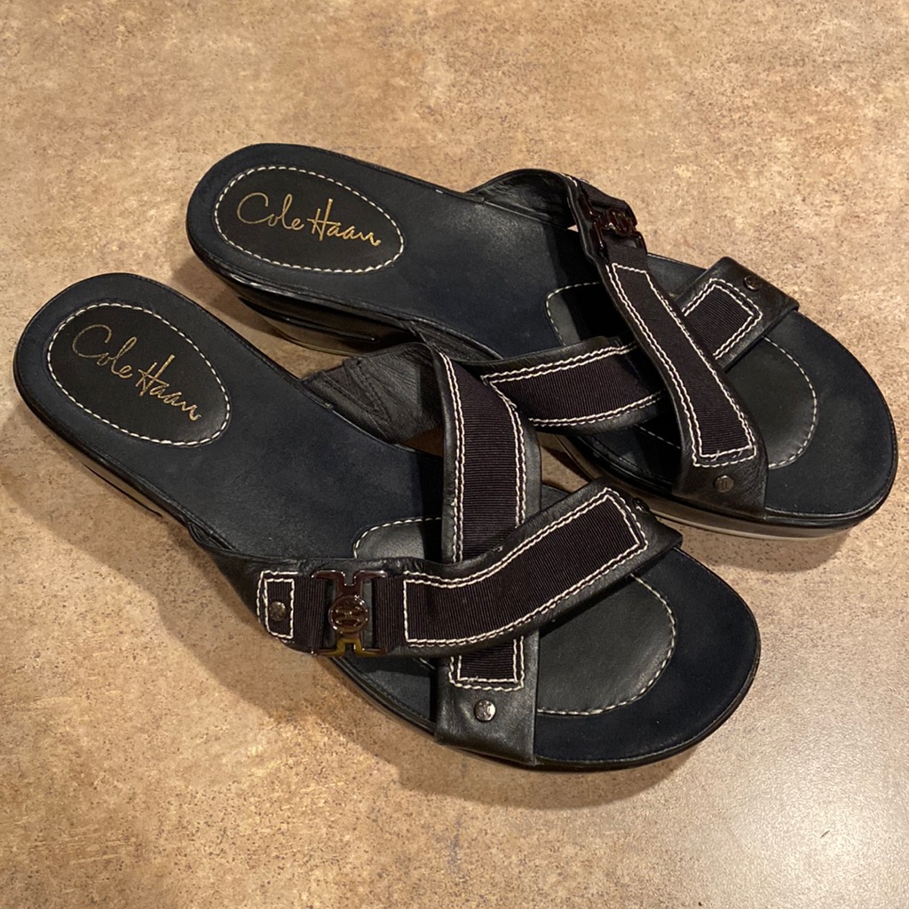 Womens Cole Haan Nike Air Sandals Size 11